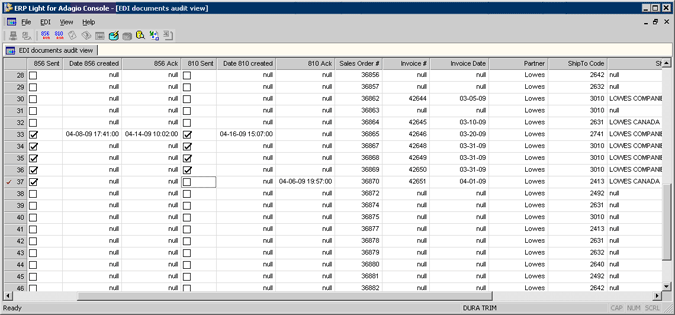 Integrated EDI